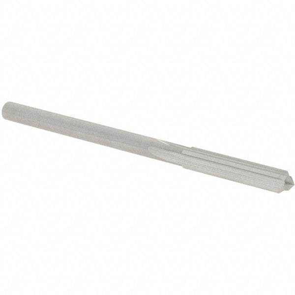 OSG - 4.4mm Solid Carbide Chucking Reamer - Straight Flute, 3.97mm Straight Shank, 22mm Flute Length, 70mm OAL - Apex Tool & Supply