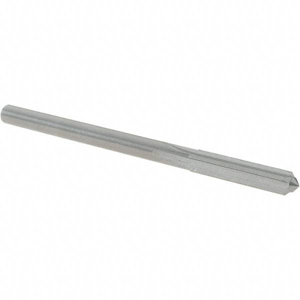 OSG - 3.8mm Solid Carbide Chucking Reamer - Straight Flute, 3.57mm Straight Shank, 19mm Flute Length, 64mm OAL - Apex Tool & Supply
