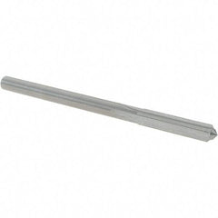 OSG - 3.8mm Solid Carbide Chucking Reamer - Straight Flute, 3.57mm Straight Shank, 19mm Flute Length, 64mm OAL - Apex Tool & Supply