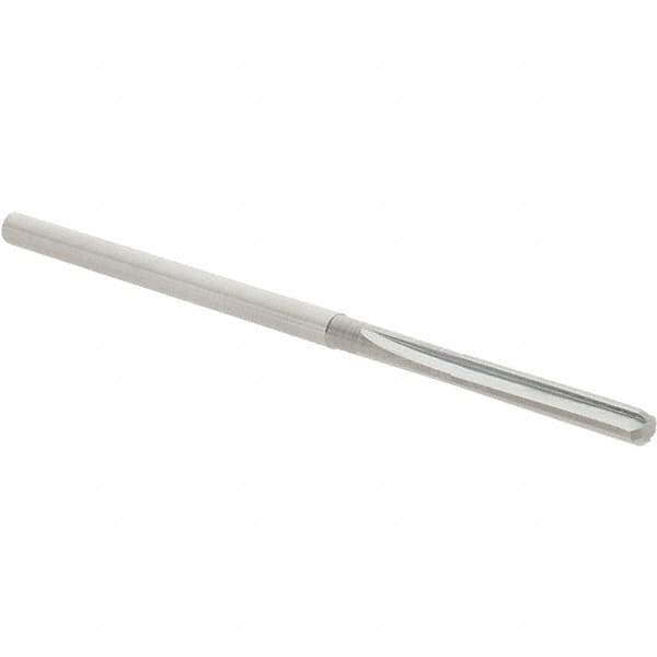 OSG - 2.2mm Solid Carbide Chucking Reamer - Straight Flute, 1.98mm Straight Shank, 12mm Flute Length, 50mm OAL - Apex Tool & Supply