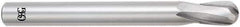 OSG - 18mm Diam, 27mm LOC, 2 Flute Solid Carbide Ball End Mill - Uncoated, Single End, 152mm OAL, 18mm Shank Diam, Spiral Flute - Apex Tool & Supply