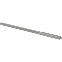 OSG - 2.7mm Solid Carbide Chucking Reamer - Straight Flute, 2.38mm Straight Shank, 16mm Flute Length, 57mm OAL - Apex Tool & Supply