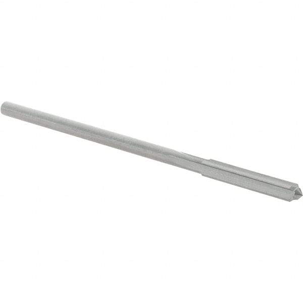 OSG - #35 Solid Carbide Chucking Reamer - Straight Flute, 3/32" Straight Shank, 5/8" Flute Length, 2-1/4" OAL - Apex Tool & Supply