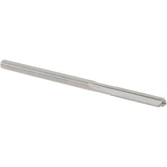 OSG - #32 Solid Carbide Chucking Reamer - Straight Flute, 7/64" Straight Shank, 5/8" Flute Length, 2-1/4" OAL - Apex Tool & Supply