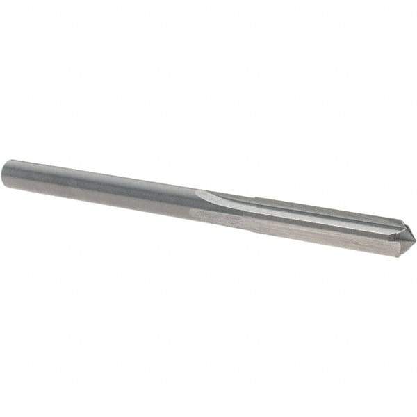 OSG - #6 Solid Carbide Chucking Reamer - Straight Flute, 3/16" Straight Shank, 1" Flute Length, 3" OAL - Apex Tool & Supply