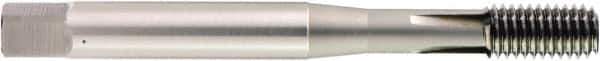 OSG - M8x1.25 Metric Coarse H7 Thread Limit Bottoming Thread Forming Tap - Solid Carbide, Bright Finish, 90mm OAL, 1-1/8" Thread Length, Right Hand Thread, Series 14153 - Apex Tool & Supply