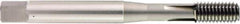 OSG - M10x1.25 Metric Fine H7 Thread Limit Bottoming Thread Forming Tap - Solid Carbide, Bright Finish, 100mm OAL, 1-1/4" Thread Length, Right Hand Thread, Series 14153 - Apex Tool & Supply