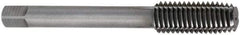 OSG - M6x1.00 Metric Coarse H7 Thread Limit Plug Thread Forming Tap - Solid Carbide, Bright Finish, 62mm OAL, 24mm Thread Length, Right Hand Thread, Series 369 - Apex Tool & Supply