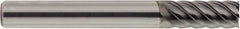 OSG - 8mm, 19mm LOC, 8mm Shank Diam, 60mm OAL, 6 Flute, Solid Carbide Square End Mill - Single End, EXO Finish, Spiral Flute, 45° Helix, Centercutting, Right Hand Cut, Right Hand Flute, Series 9140 - Apex Tool & Supply