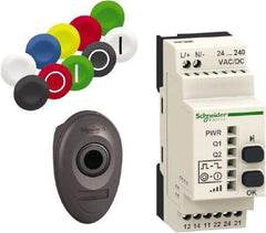 Square D - Maintained (MA) and Momentary (MO), Wireless Pushbutton System with Programmable Receiver - 24-240 VAC/VDC - Apex Tool & Supply