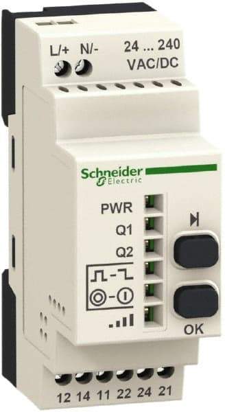Square D - Wireless Pushbutton System with Programmable Receiver - 24-240 VAC/VDC, Relay Output Output, IP20 - Apex Tool & Supply