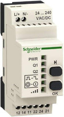 Square D - Wireless Pushbutton System with Programmable Receiver - 24-240 VAC/VDC, Relay Output Output, IP20 - Apex Tool & Supply