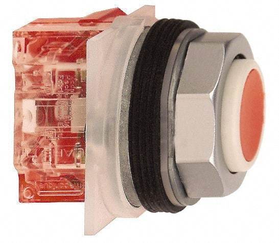 Square D - 1.18 Inch Mount Hole, Pushbutton Switch Only - Multicolored Pushbutton, Nonilluminated, Momentary (MO), Shock and Vibration Resistant - Apex Tool & Supply