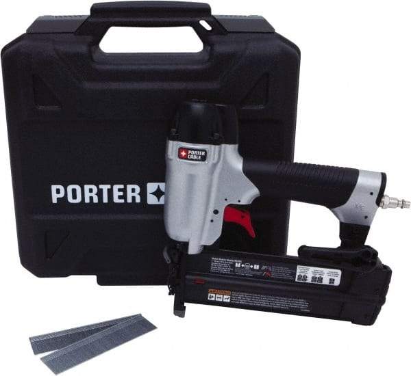 Porter-Cable - 2" Nail Length, 18 Gauge Brad Air Nailer Kit - 70 to 120 psi - Apex Tool & Supply