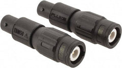 Fluke - Black Electrical Test Equipment Cable Terminator - Use with Fluke 190-504 Scope Meters - Apex Tool & Supply