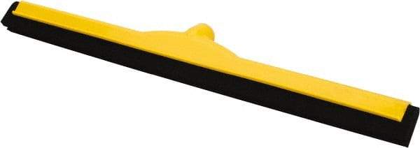 PRO-SOURCE - 24" Rubber Blade Floor Squeegee - Yellow - Apex Tool & Supply