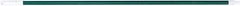 PRO-SOURCE - 60 x 1-1/4" Fiberglass Handle for Floor Squeegees & Push Brooms - Threaded Connection, Green - Apex Tool & Supply