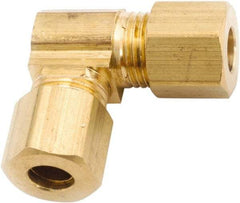 ANDERSON METALS - 1/4" OD, Lead Free Brass Union Elbow - 300 Max Working psi, Comp x Comp Ends - Apex Tool & Supply