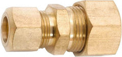 ANDERSON METALS - 1/2 x 3/8" OD, Lead Free Brass Union - 200 Max Working psi, Comp x Comp Ends - Apex Tool & Supply