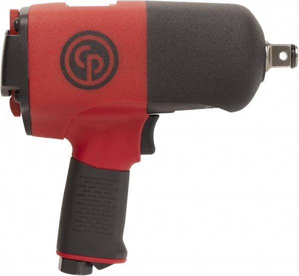 Chicago Pneumatic - 3/4" Drive, 6,500 RPM, 1,217 Ft/Lb Torque Impact Wrench - Pistol Grip Handle, 12 CFM, 90 psi, 3/8" NPT Inlet - Apex Tool & Supply