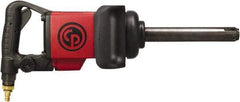 Chicago Pneumatic - 1" Drive, 5,000 RPM, 1,700 Ft/Lb Torque Impact Wrench - D-Handle, 12 CFM, 90 psi, 1/2" NPT Inlet - Apex Tool & Supply
