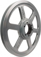 TB Wood's - 2 Groove, 1/2 to 2-15/16 Bore Diam, 13.2" Outside Diam, QD Bushed V Belt Sheave - 13.2 5V Diam Belt Pitch - Apex Tool & Supply