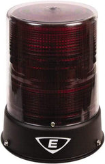 Edwards Signaling - 24 VAC/VDC, 4X NEMA Rated, LED, Magenta, Flashing, Steady Light - 65 Flashes per min, 3/4 Inch Pipe, 6-1/2 Inch Diameter, 8 Inch High, IP66 Ingress Rating, Pipe Mount - Apex Tool & Supply