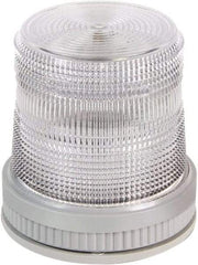 Edwards Signaling - 120 VAC, 4X NEMA Rated, LED, Amber, Green, Red, Multi Status Indicator - 65, 120, 240 Flashes per min, 3/4 Inch Pipe, 4-1/2 Inch Diameter, 4-5/8 Inch High, Pipe Mount, Surface Mount, Wall Mount - Apex Tool & Supply