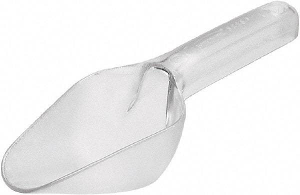 Rubbermaid - 6 oz Clear Polycarbonate Round Bottom Scoop - Apex Tool & Supply