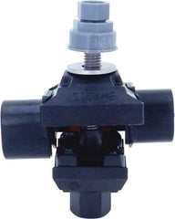 Ideal - 10 to 2 (Tap), 8 to 1/0 (Run) AWG Compatible, Tap Connector - 2.2" OAL x 1.8" OAW x 3.1" OAH - Apex Tool & Supply