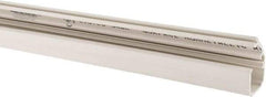 Hubbell Wiring Device-Kellems - 1-1/2m Long x 0.77 Inch Deep x 0.84 Inch Wide, PVC Raceway - Snap On, 1 Channel, White - Apex Tool & Supply