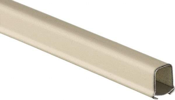 Hubbell Wiring Device-Kellems - 3m Long x 0.85 Inch Deep x 0.76 Inch Wide, Metal Raceway - Continuous Cover, 1 Channel, Ivory, Painted - Apex Tool & Supply