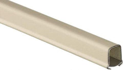 Hubbell Wiring Device-Kellems - 3m Long x 0.85 Inch Deep x 0.76 Inch Wide, Metal Raceway - Continuous Cover, 1 Channel, Ivory, Painted - Apex Tool & Supply