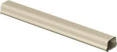Hubbell Wiring Device-Kellems - 1-1/2m Long x 0.53 Inch Deep x 0.76 Inch Wide, Metal Raceway - Continuous Cover, 1 Channel, Ivory, Painted - Apex Tool & Supply