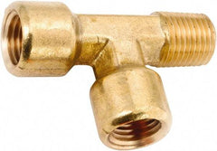 ANDERSON METALS - Class NSF, 1/4" Internal Pipe, Lead Free Brass Street Tee - NPT - Apex Tool & Supply