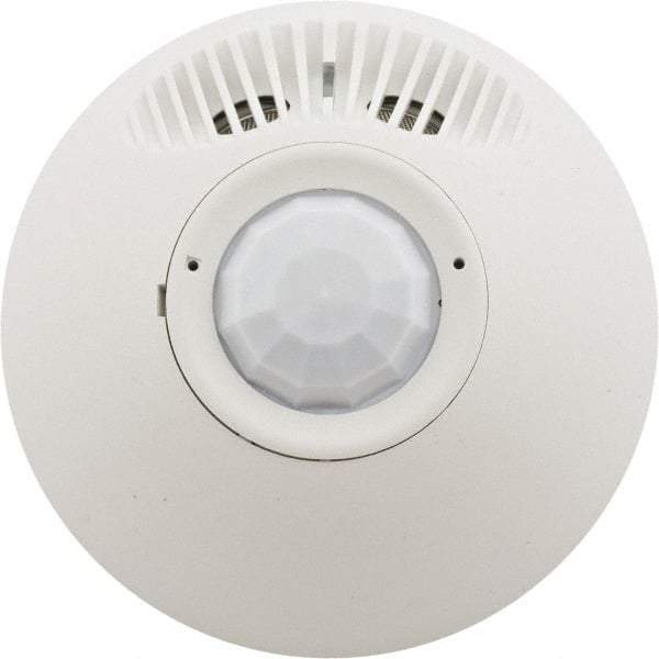 Hubbell Wiring Device-Kellems - 24 VAC/VDC, Indoor Ceiling Mount Infrared and Ultrasonic Sensor - 1-1/2 Inch High - Apex Tool & Supply