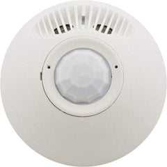 Hubbell Wiring Device-Kellems - 24 VAC/VDC, Indoor Ceiling Mount Infrared and Ultrasonic Sensor - 1-1/2 Inch High - Apex Tool & Supply