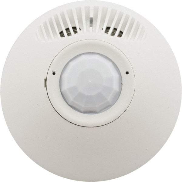 Hubbell Wiring Device-Kellems - 500 Square Ft. Coverage, Infrared and Ultrasonic Motion Sensor Wall Switch - 24 VAC/VDC, White - Apex Tool & Supply