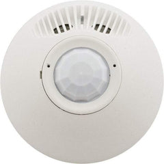 Hubbell Wiring Device-Kellems - 500 Square Ft. Coverage, Infrared and Ultrasonic Motion Sensor Wall Switch - 24 VAC/VDC, White - Apex Tool & Supply