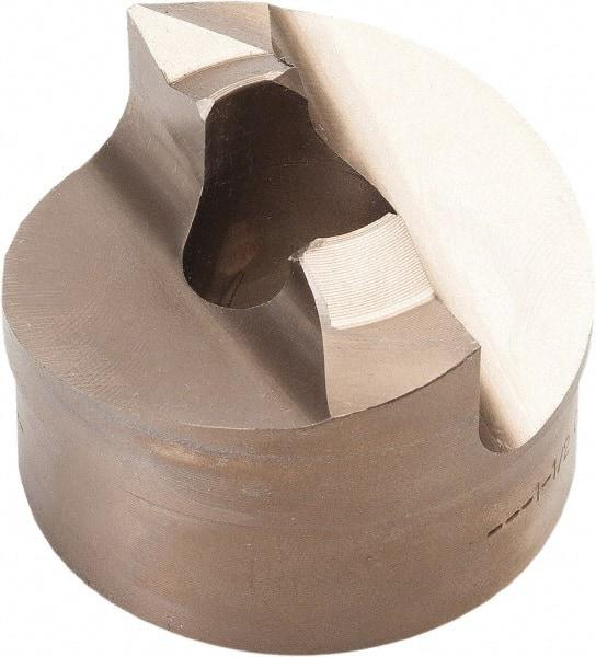 Greenlee - 1-1/2" Conduit Round Punch - 1.95" Hole Diam - Apex Tool & Supply