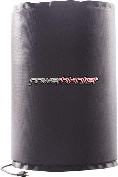Powerblanket - 12" Wide, 5 Gallon Wrap-Around Drum Heater - 120 Volt, 1.33 Amps, 0°F to 145°F Thermostat Rating - Apex Tool & Supply