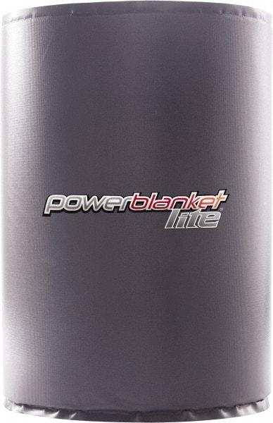 Powerblanket - 22-1/2" Wide, 55 Gallon Wrap-Around Drum Heater - 120 Volt, 3.33 Amps, 0°F to 145°F Thermostat Rating - Apex Tool & Supply