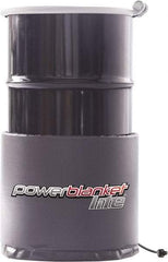 Powerblanket - 14" Wide, 15 Gallon Wrap-Around Drum Heater - 120 Volt, 1.15 Amps, 0°F to 450°F Thermostat Rating - Apex Tool & Supply