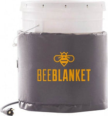 Powerblanket - 12" Wide, 5 Gallon Wrap-Around Drum Heater - 120 Volt, 1 Amps, 0°F to 110°F Thermostat Rating - Apex Tool & Supply