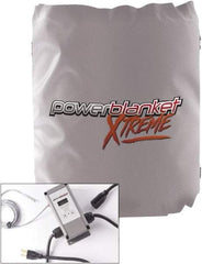 Powerblanket - 12" Wide, 5 Gallon Wrap-Around Drum Heater - 120 Volt, 1.33 Amps, 0°F to 145°F Thermostat Rating - Apex Tool & Supply