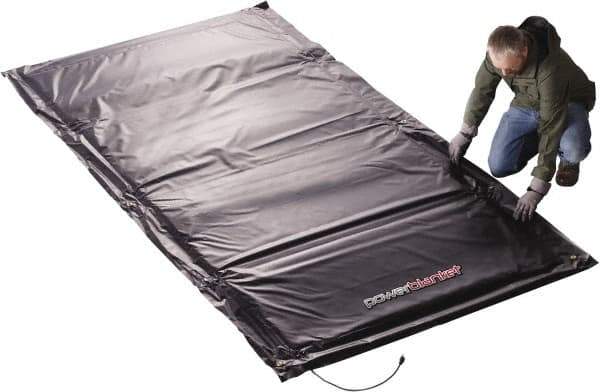 Powerblanket - 120" Long x 60" Wide, Flat, PVC, Standard Heat Blanket - 120 Volts, Flat Back - Apex Tool & Supply