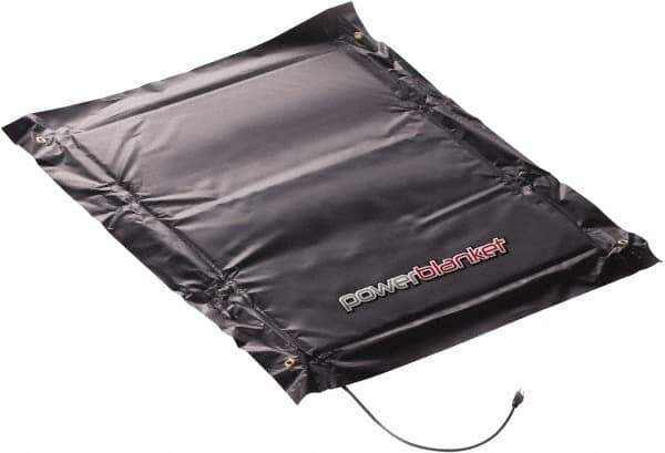 Powerblanket - 48" Long x 36" Wide, Flat, PVC, Standard Heat Blanket - 120 Volts, Flat Back - Apex Tool & Supply