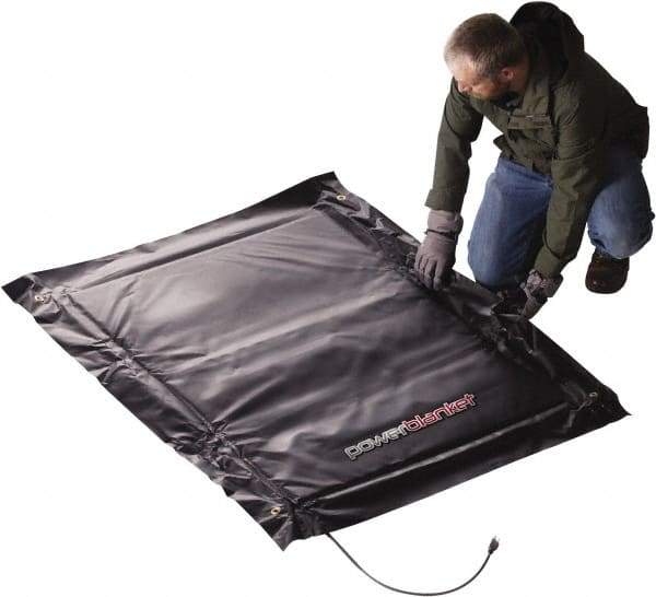 Powerblanket - 24" Long x 24" Wide, Flat, PVC, Standard Heat Blanket - 120 Volts, Flat Back - Apex Tool & Supply
