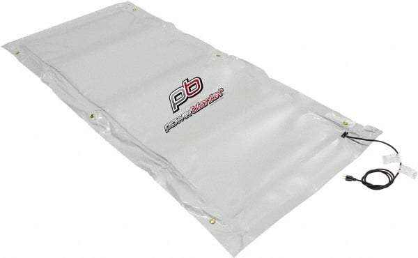Powerblanket - 120" Long x 36" Wide, Flat, PVC, Standard Heat Blanket - 120 Volts, Flat Back - Apex Tool & Supply