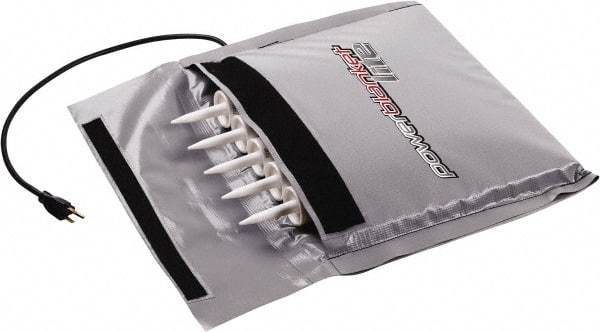 Powerblanket - 24" Long x 13" Wide, Flat, PVC, Caulk Warmer - 120 Volts, Flat Back - Apex Tool & Supply